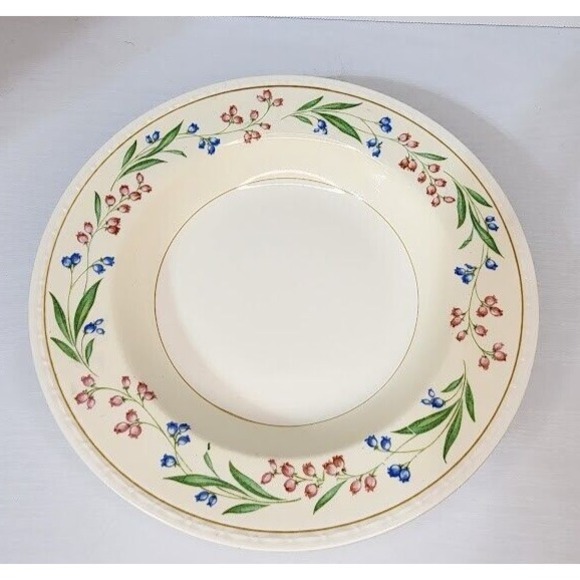 VTG Homer Laughlin Georgian Eggshell Wide Rim Soup Cereal Round 8.25" Bowl - Picture 1 of 5